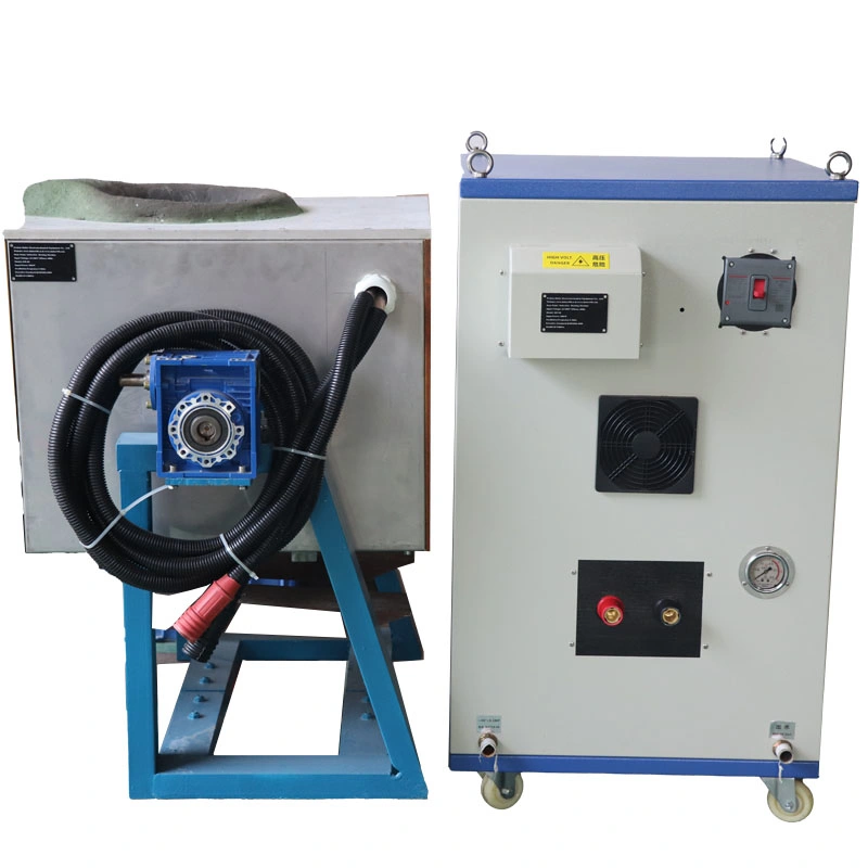 ধাতু / লোহার জন্য GSG সার্টিফিকেশন 80kw আবেশন গলিত চুল্লি 2