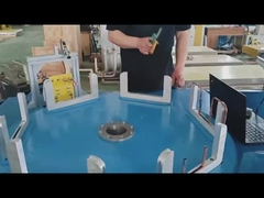 কাস্টমাইজড সম্পূর্ণ স্বয়ংক্রিয় টার্নটেবিল টাইপ ছয় স্টেশন আইজিবিটি ইন্ডাকশন ওয়েল্ডিং সরঞ্জাম সিস্টেম