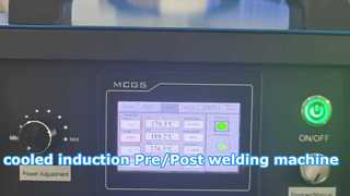 প্রি/পোস্ট ওয়েল্ডিং মেশিনের জন্য এয়ার কুলড ইন্ডাকশন হিটার মেশিন