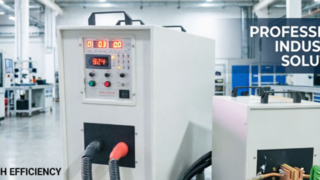 ইন্ডাস্ট্রিয়াল মেটালের জন্য 40kW IGBT ইন্ডাকশন হিটিং মেশিন