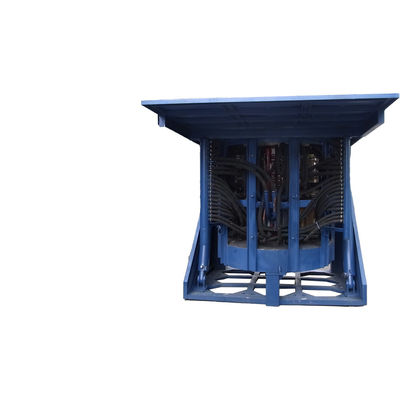 ভালো দাম 500KG / 1 টন ক্ষমতা সহ মাঝারি ফ্রিকোয়েন্সি ইন্ডাকশন স্মেল্টিং ফার্নেস সিস্টেম অনলাইন