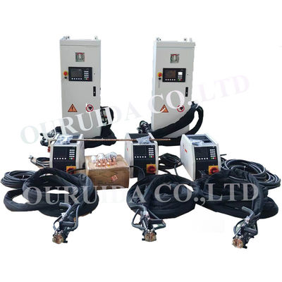 তাপমাত্রা নিয়ন্ত্রণের সাথে 80KW পোর্টেবল ইন্ডাকশন হিটিং মেশিন উচ্চ নির্ভুলতা ± 1C