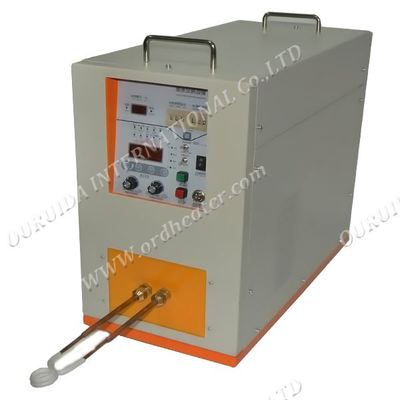 গরম করার নীতি চৌম্বকীয় ক্ষেত্র আনয়ন অতি উচ্চ ফ্রিকোয়েন্সি গরম করার মেশিন হালকা ওজন উন্নত বুদ্ধিমত্তা