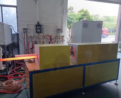 ভালো দাম শিল্প ধাতু প্রক্রিয়াকরণের জন্য জল শীতল সিস্টেম এবং দ্রুত গরম গতির সাথে 600 কেডব্লিউ ইন্ডাকশন ফোরজিং সরঞ্জাম অনলাইন