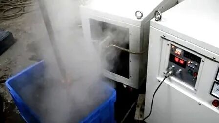 ভালো দাম Sf-80kw চীন কারখানার ইনডাকশন হিটিং মেশিন শিল্পে অ্যাপ্লিকেশন quenching জন্য অনলাইন