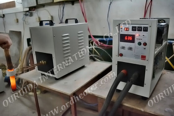 ভালো দাম উচ্চ দক্ষতা উচ্চ ফ্রিকোয়েন্সি ইন্ডাকশন গরম করার মেশিন কাঠামো, ঢালাই, annealing জন্য ধাতু তাপ চিকিত্সা অনলাইন